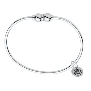 Sterling Silver Double Bead Cape Cod Bracelet, Size 7